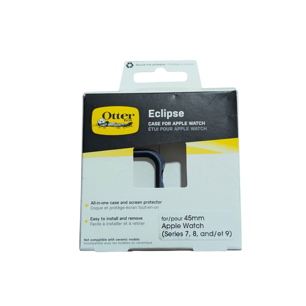 1X2N Apple Watch Case 45 MM‎ Case By Ottorbox Eclipse Model Series 7/8/9 In Blue